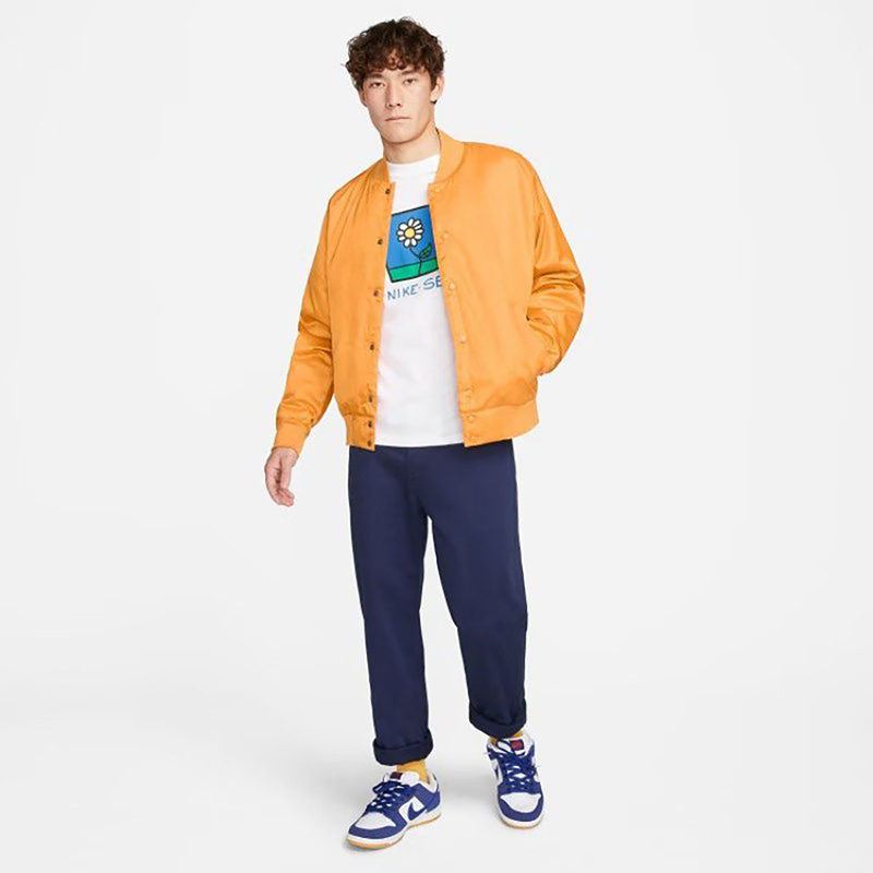 nike耐克短袖男2023夏季新款sb滑板花朵印花运动t恤fb8139100