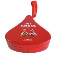 Hershey’s好时牛奶巧克力好时之吻铁盒装6粒水滴礼盒装结婚喜糖