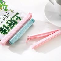 素色食品袋密封夹食物保鲜夹子 小号塑料袋零食袋子封口夹