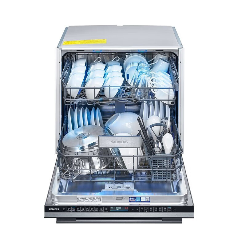 西门子 SE45ZB88KC 全嵌入式超感舱12套晶蕾烘存下层强洗 5层喷淋系统蒸饭柜高清大图