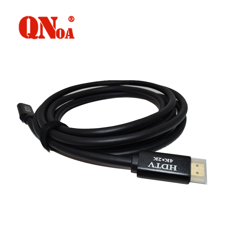 启诺 HDMI线2.0版 8K光纤数据线 电脑电视投影显示器视频连接线 10米 黑色高清大图