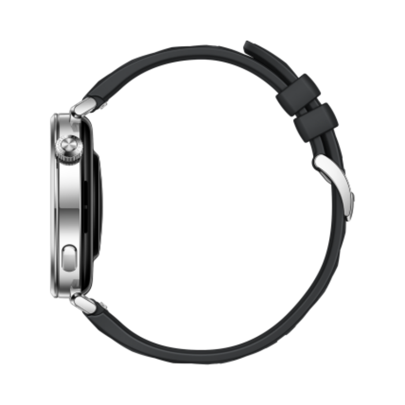 华为(HUAWEI) WATCH GT 5黑色氟橡胶表带 41mm 魅影黑高清大图