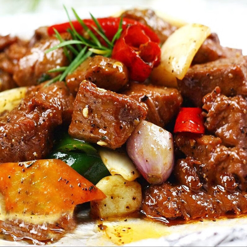 雪花和牛肉粒 1000克 保质期18个月 可食堂全品类供应