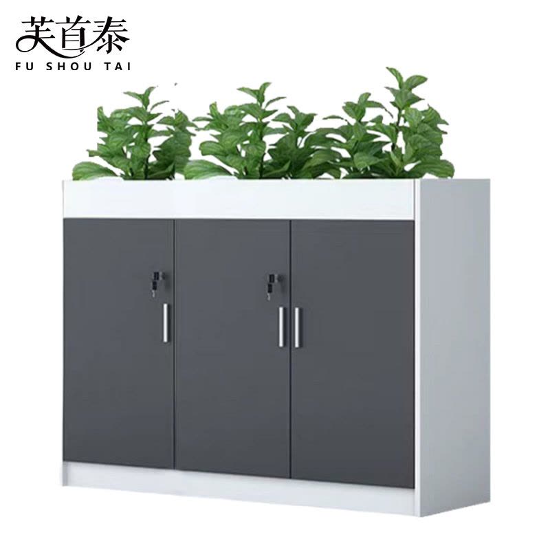 芙首泰办公矮柜三门1200*300*1200mm台图片