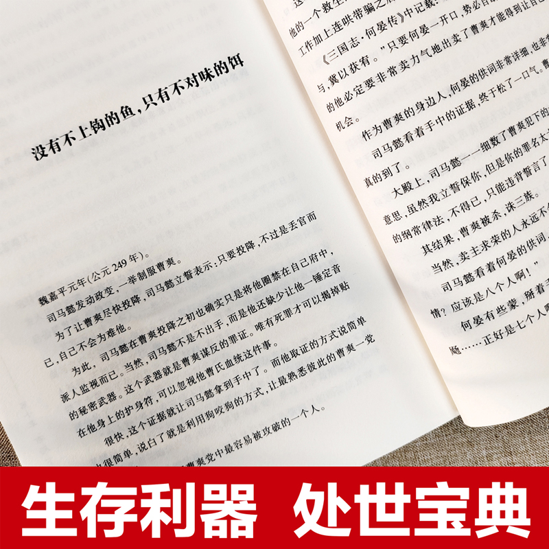 [全套10册]处世智慧谋略一套就够! [正版]司马懿从龙套到主角 职场升迁谋略为人处世方与圆励志书籍书洞见不一样的自高清大图