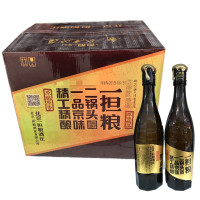 老北京二锅头42度 一担粮 一品京味 清香型白酒480ml*12整箱装