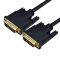 酷比客(L-CUBIC) DVI线(24+1)黑色5M 24+1DVI-DVI转接线显示器