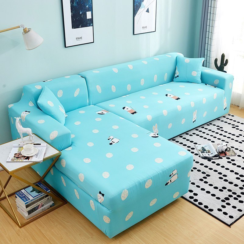 萬能沙发套罩全包布艺沙发垫皮弹力沙发罩全盖四季通用组合型一 企鹅先生 S码(沙发长90-140cm适用,用于单人位沙发)