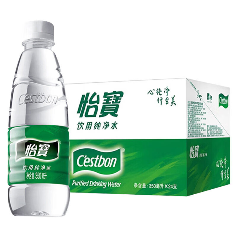 怡宝 饮用纯净水 350ml 1瓶