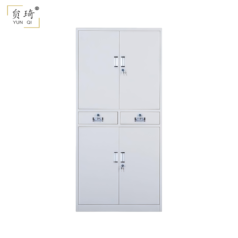 钢制办公室文件柜收纳分层储物柜 中二斗