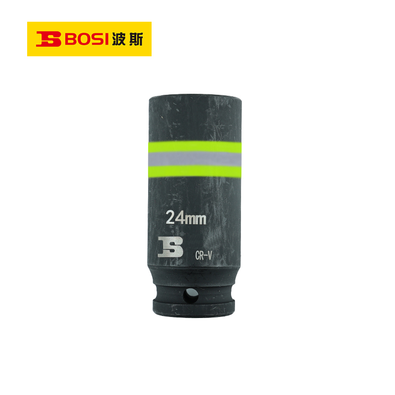 波斯(BOSI) 荧光系列12.5mm系列风动长套筒 24mm 只高清大图
