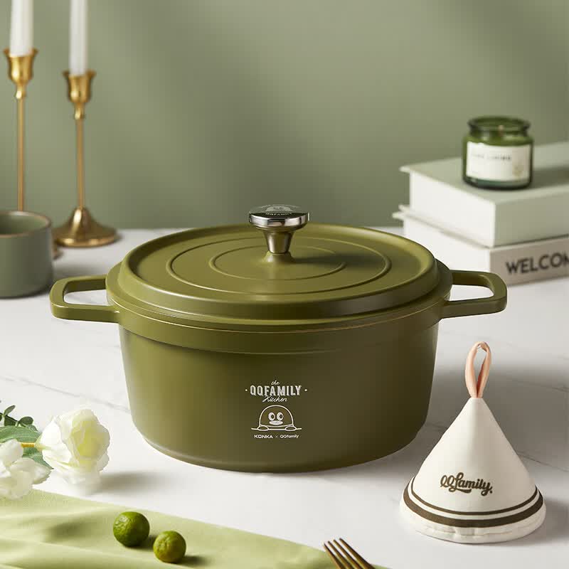 【内蒙地区可发】康佳 (KNOKA)康佳*QQ family联名款汤锅KTG-2402-QQ 24cm