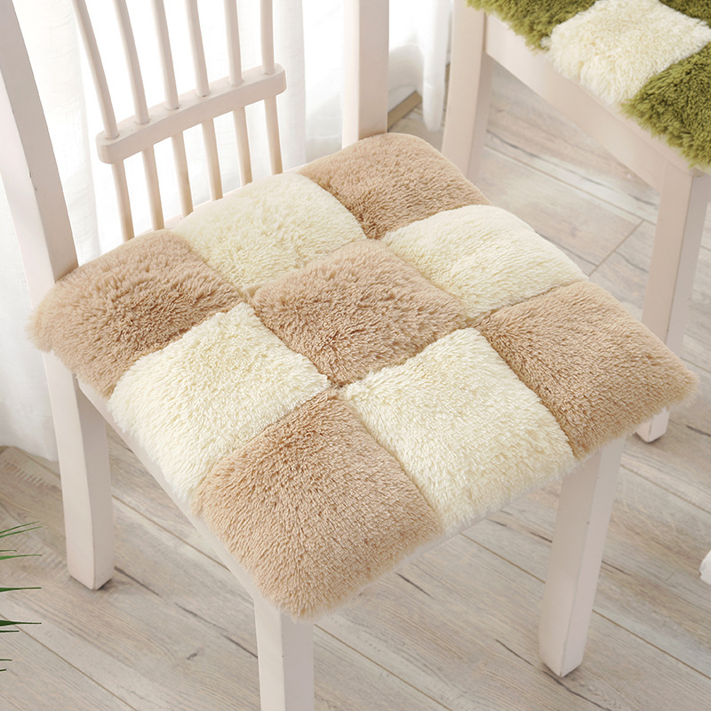 加厚椅子凳子垫子坐垫地上毛绒屁垫办公室久坐座垫