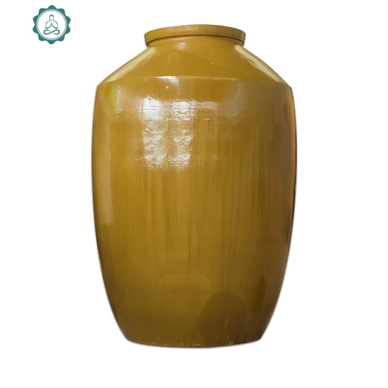 窖藏500大酒缸1000斤四川加厚存酒罐大 封后 青釉加厚带盖10斤酒具