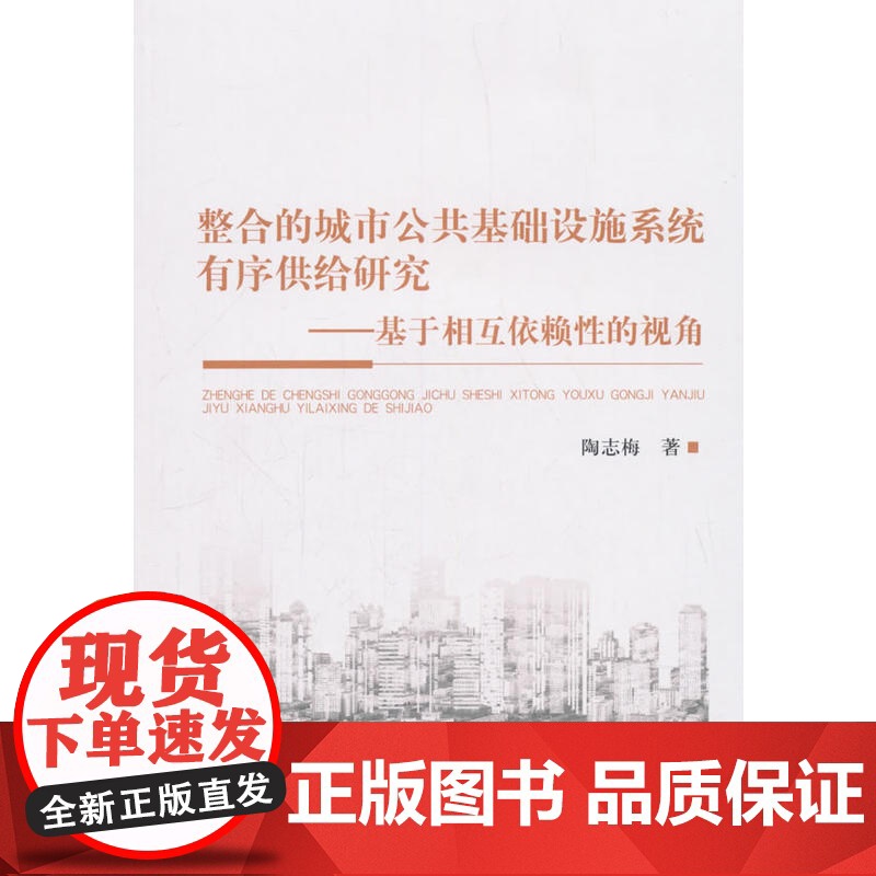 整合的城市公共基础设施系统有序供给研究高清大图