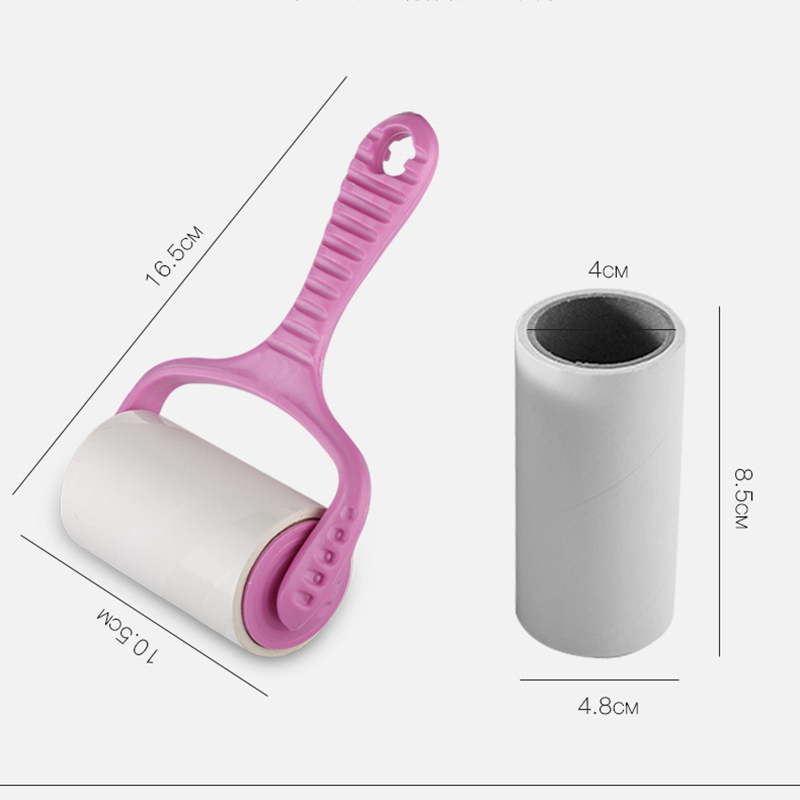 爱可丽(ICLEAN) 除尘器 粘毛滚 衣服除尘 滚子黏毛棒球器灰贴满衣卷纸纸去毛刷毛棒毛神滚轮粘毛神水洗粘灰贴沾床毛滚