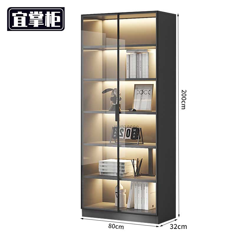 宜掌柜 单门 书柜高清大图