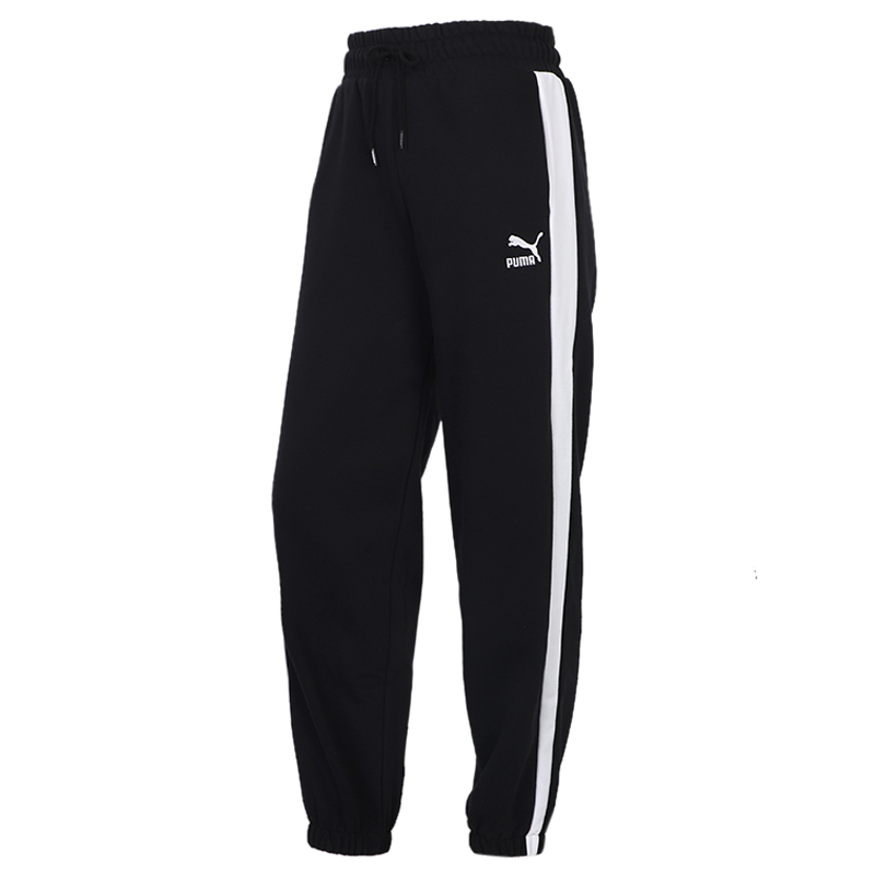 puma彪马长裤女裤2020冬季新款运动裤保暖宽松休闲裤子530282