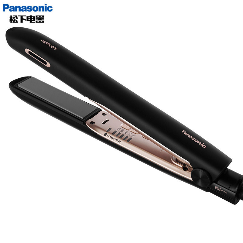 松下(Panasonic)EH-HS99纳米水离子卷发棒 卷/直两用卷发直发夹板 刘海烫发美发卷发器直发器直板夹