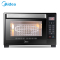 美的(Midea)电烤箱 32升双感温探头 9H发酵可调 钻面型烤腔 智能菜单 一键烘焙T7-L325D
