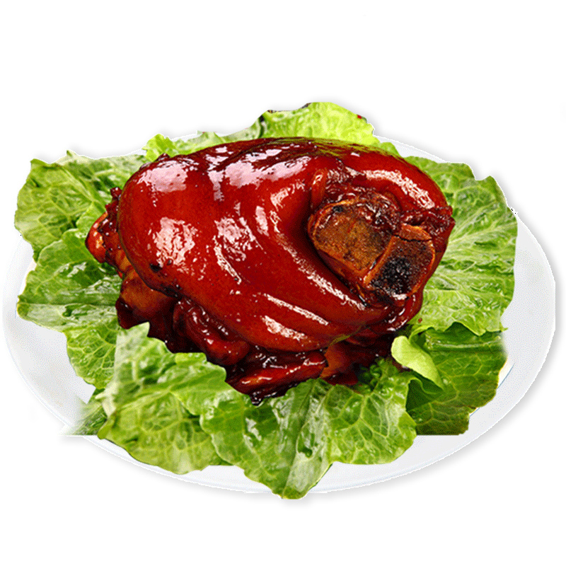 新雅熟食香卤蹄膀750g卤味猪蹄红烧猪肘酱肘子新春年夜饭酱猪蹄菜