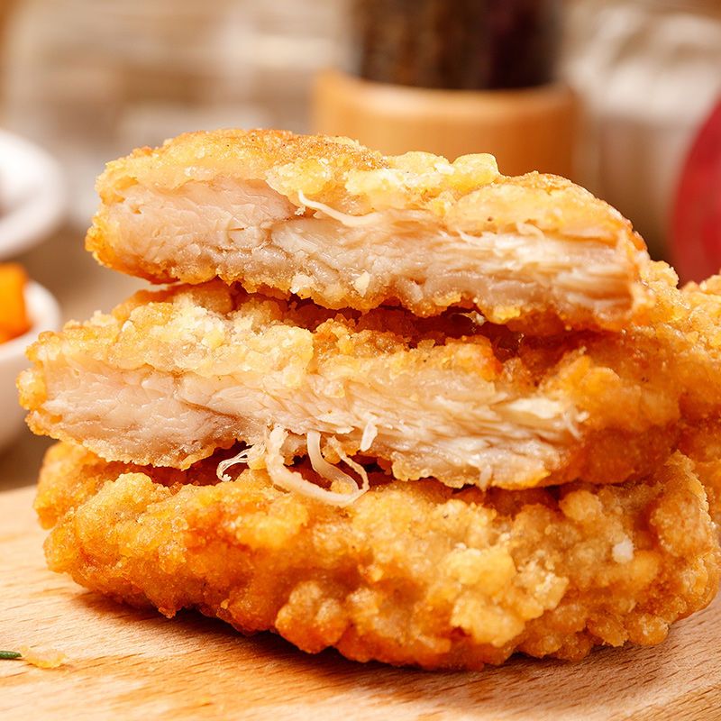 原味大鸡排1斤送鸡米花1斤鸡排半成品冷冻鸡米花油炸鸡柳零食