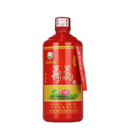 贵州茅台镇 杜酱荷花酒 53度香柔酱香型白酒 纯粮食高粱酒 红瓶500ml*6瓶整箱装