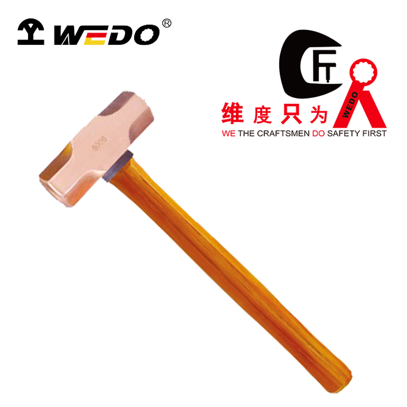WEDO维度 CO2201B-1002 紫铜木柄八角锤 1lb 单位:把