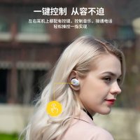 JBL TUNE120TWS 真无线蓝牙耳机 入耳式运动耳机 通用苹果华为小米安卓手机 双耳通话 宝石黑
