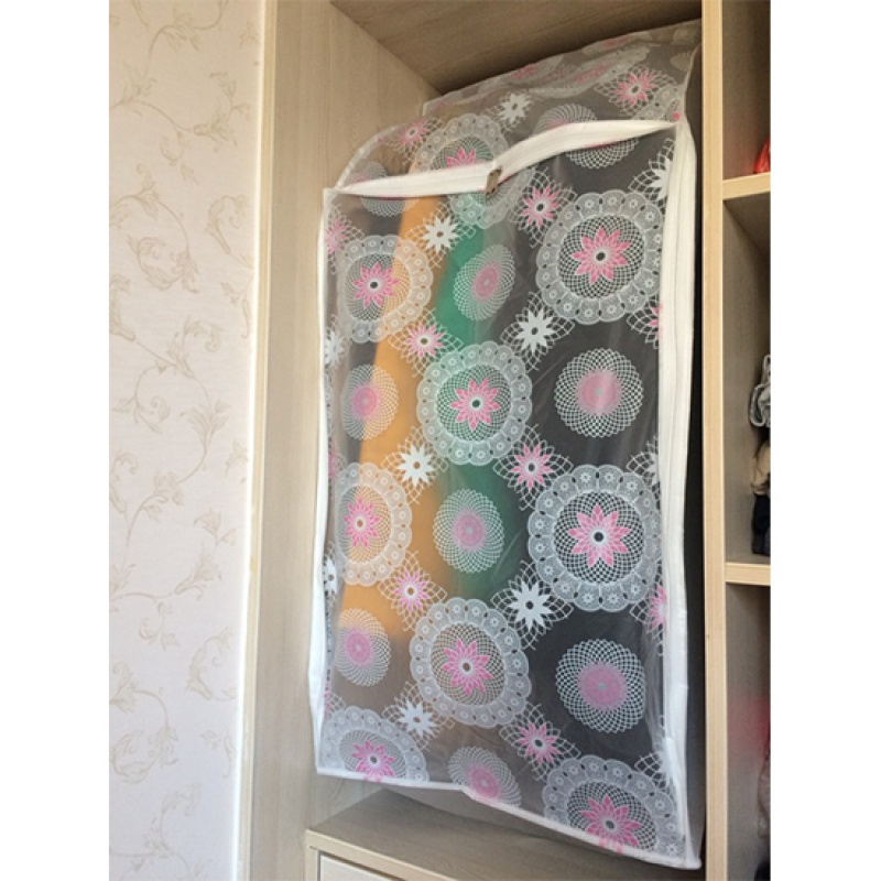 家用挂式衣物防尘罩挂衣服袋子 牛津布衣服罩透明 防水防潮塑料袋