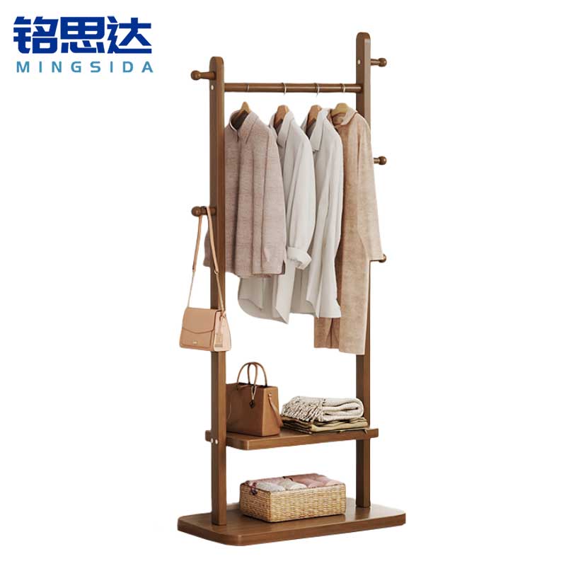 铭思达衣帽架60cm双层个高清大图