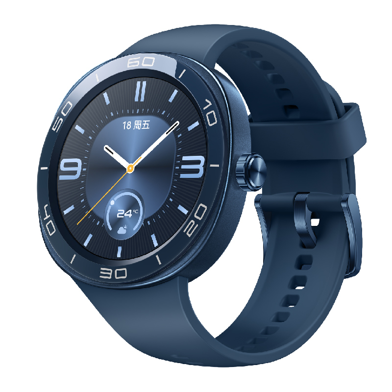 华为/HUAWEI WATCH GT Cyber 魅海蓝 时尚雅致款 42mm 智能手表 运动手表 血氧心率睡眠压力监测 专业健康 闪变换壳 智能机芯 微信手表版