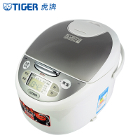 虎牌(tiger)微智能电饭煲 JAX-B10C 3L 三维全方面加热 黑圆弧内锅 不粘锅图层 家用预约定时电饭锅