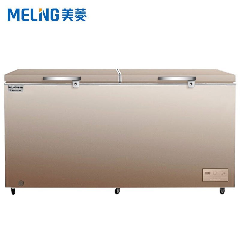 美菱(meling)739升卧式冰柜 商用冷冻柜 超低温冷柜电子温控 冷藏冷冻