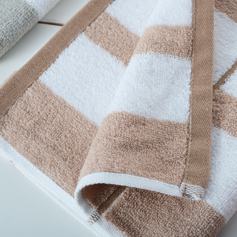 亚光(LOFTEX) 家纺毛巾纯棉吸水加厚柔软家庭擦脸自由空间面巾礼盒2条95g/条 混色 34*76cm 648802高清大图