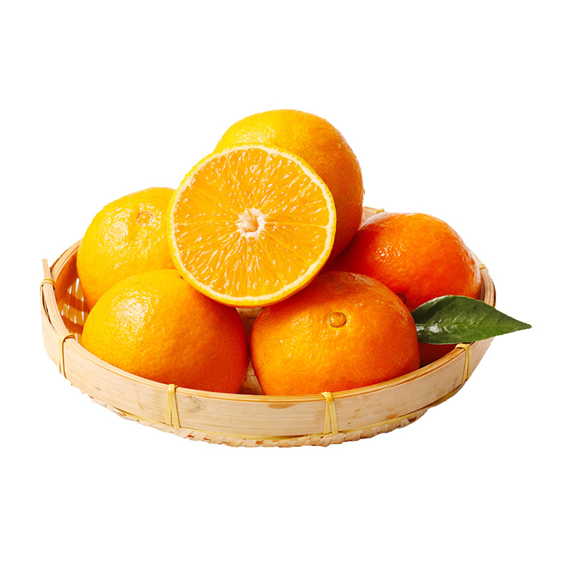 带叶发货眉山爱媛38号果冻橙带箱5斤8斤网红果冻橙手剥橙子橘子桔橙