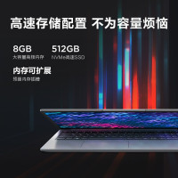 联想(Lenovo)IdeaPad15 2022新款 12代酷睿 15.6英寸轻薄笔记本电脑(i5-1235U/16G/1T固态/集成) 定制 全高清屏 轻薄商务 移动办公