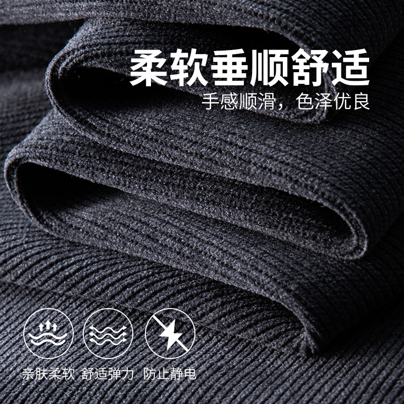 【灯芯绒】啄木鸟裤子男款2025新款加厚休闲裤工装裤男士厚款男款高清大图