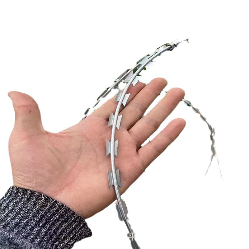 聊源热镀锌刺丝滚笼圈经45-50cm/米