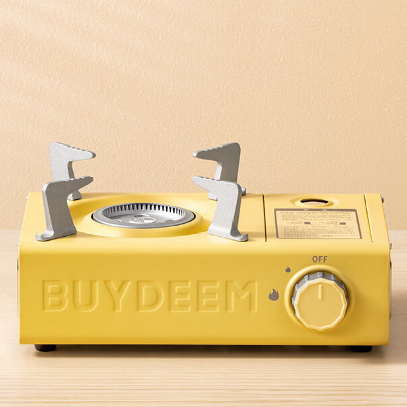 北鼎(Buydeem)卡式炉户外迷你炉具便携式烧烤炉露营野餐防风小鹅黄高清大图