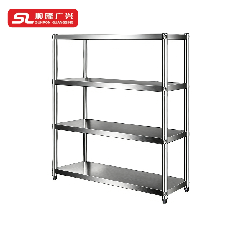 顺隆广兴 SUNRON GUANGSING 四层平板货架 1500*500*1600 台高清大图