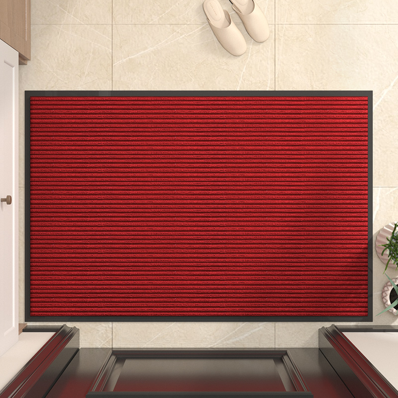 进门地垫门外耐脏防滑垫家用门口入户脚垫玄关可裁剪地毯卫浴垫子