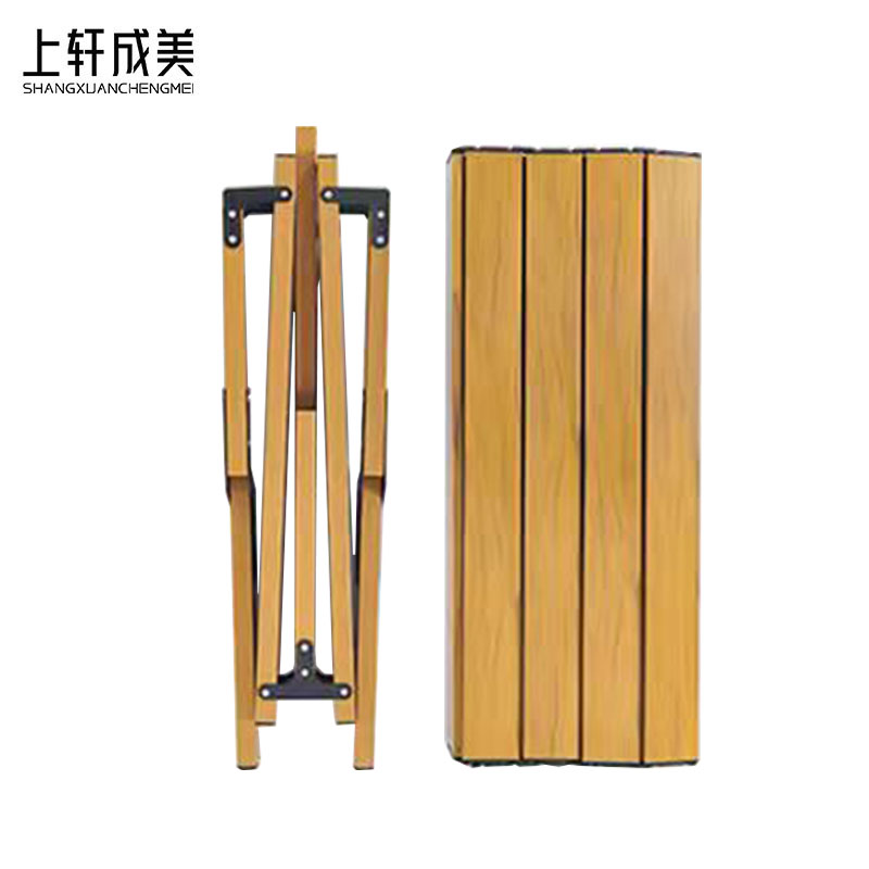 上轩成美户外折叠桌60*60cm/张高清大图