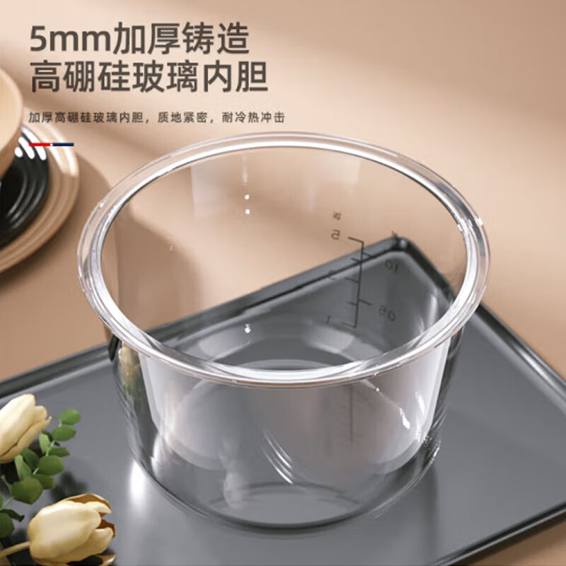 迈卡罗 MC-FB306 电饭煲 3L透明可视电饭锅多功能家用无涂层玻璃内胆高清大图