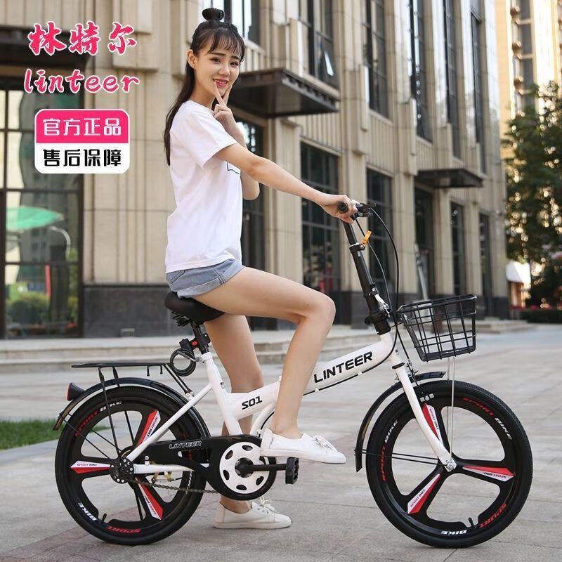 便携折叠自行车20 22寸变速超轻通勤车成人学生脚踏车高清大图