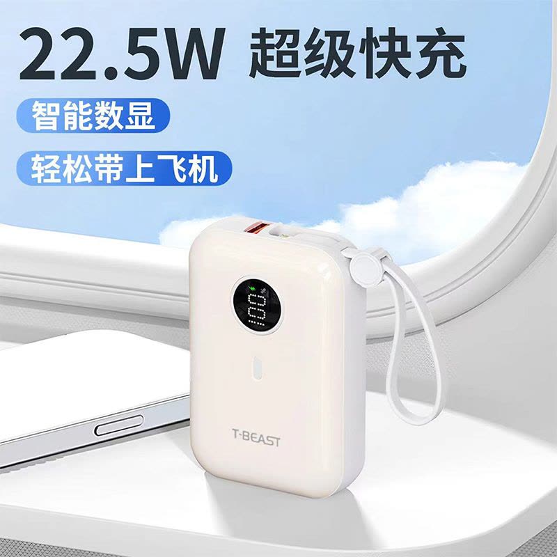 3C认证可上飞机[拾光兽TBEAST]充电宝小巧快充充电宝便携图片