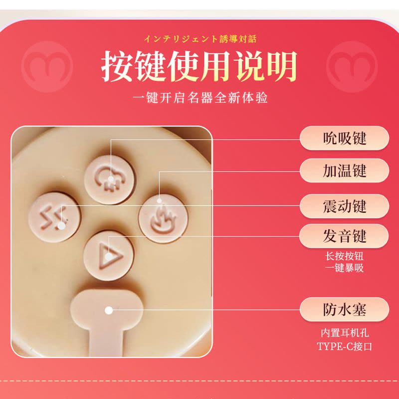 三代自动加温吮吸震动发声音男士成人性用品真人复刻双通道阴臀倒模玩具电动飞机杯名器深田咏美男用自慰器成人情趣性用品谜姬图片