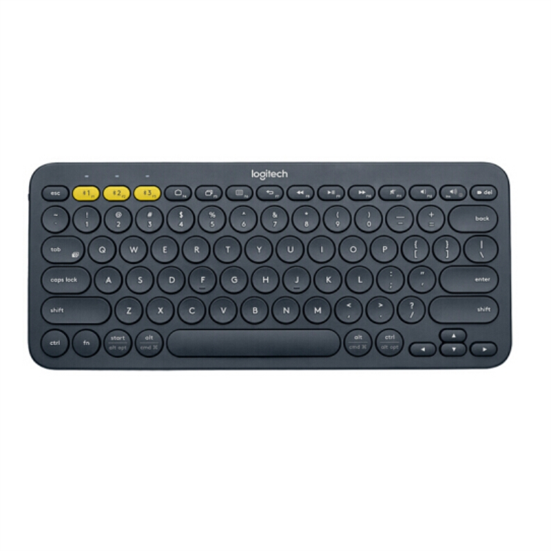 罗技(Logitech) SQ 多设备静音无线鼠标 蓝牙优联双模M590鼠标+K380键盘