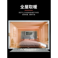 TCL取暖器TN-D20FR全屋升温 居浴两用 即开即热 踢脚线家用电暖气片节能省电速热暖风机卧室对流电暖器机械款