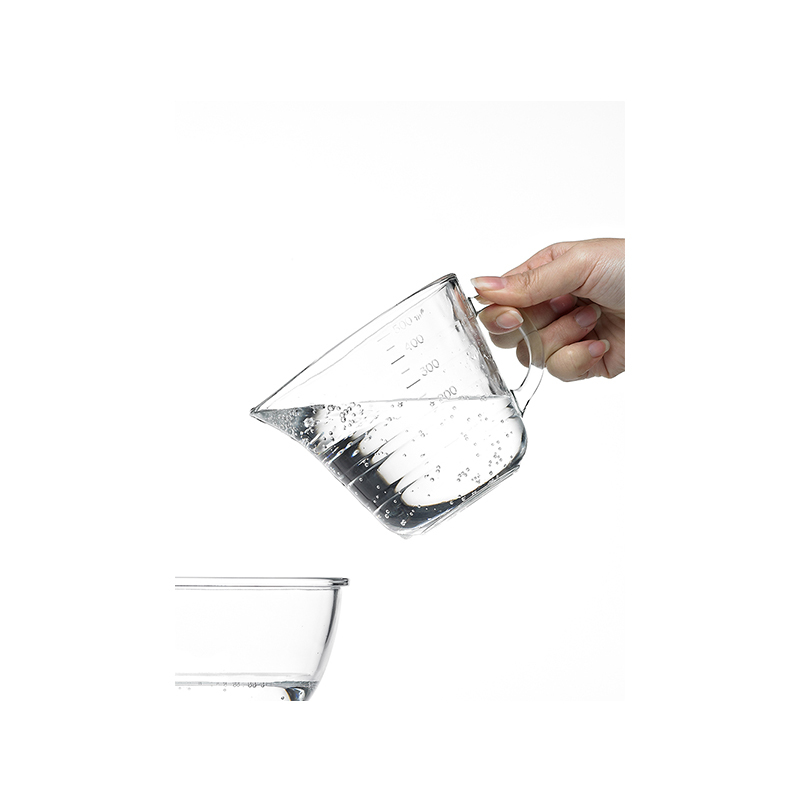 Glasslock韩国进口玻璃刻度杯500ml高清大图